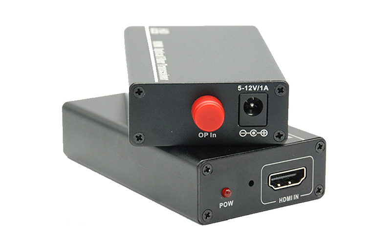 HDMI光纖延長器如何連接？