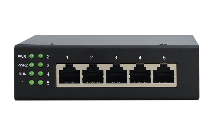 飛暢科技-鋼殼桌面式 5路百兆電 交換機(jī)(5-1