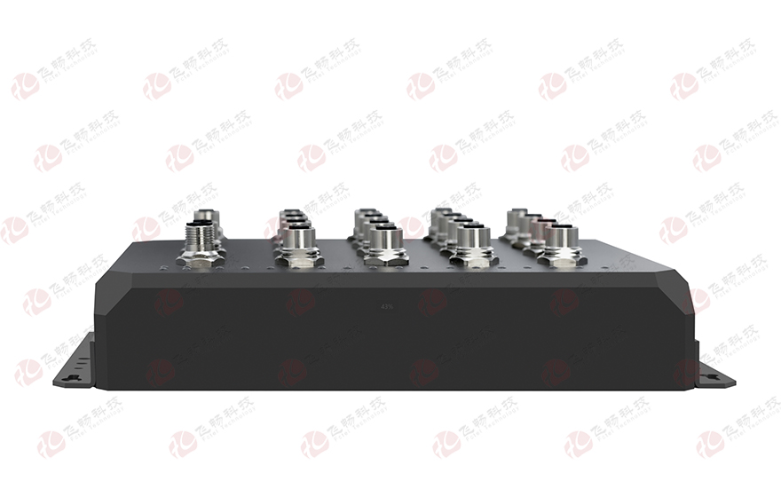 飛暢科技-M12接口 8路串口+2路CAN 服務(wù)器 (帶WEB與SNMP網(wǎng)管，MQTT)